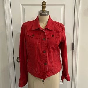 Ralph Lauren M Red Jean Jacket